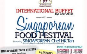 L'Fisher Hotel's 3-Day Singaporean Food Festival