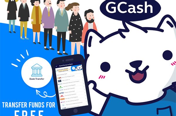 Transfer funds for FREE with Gcash