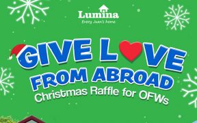 Lumina Homes Launches Special Christmas Giveaway Promo For OFWs And Its Sellers