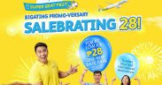Cebu Pacific Celebrates 28th Birthday, Offers Fares As Low As PHP 28