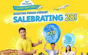 Cebu Pacific Celebrates 28th Birthday, Offers Fares As Low As PHP 28