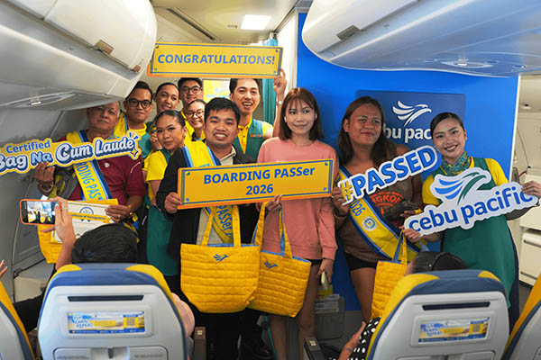 Cebu Pacific Puts Spotlight On Smart Packing, Recognizes ‘BOARDING PASSers’ In Fun Airport Event