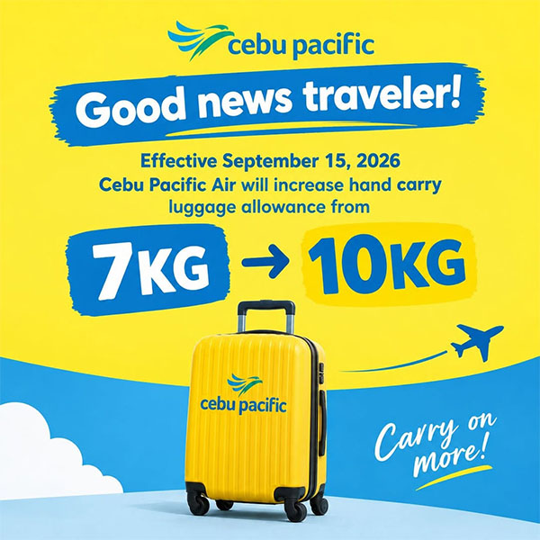 Cebu Pacific: Hand Carry Policy