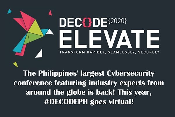 Decode 2020 by Trend Micro PH
