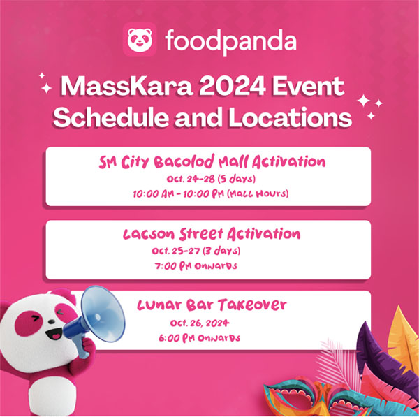 Basta Food, Panda! Your Guide To Feast And Fun This Masskara Festival