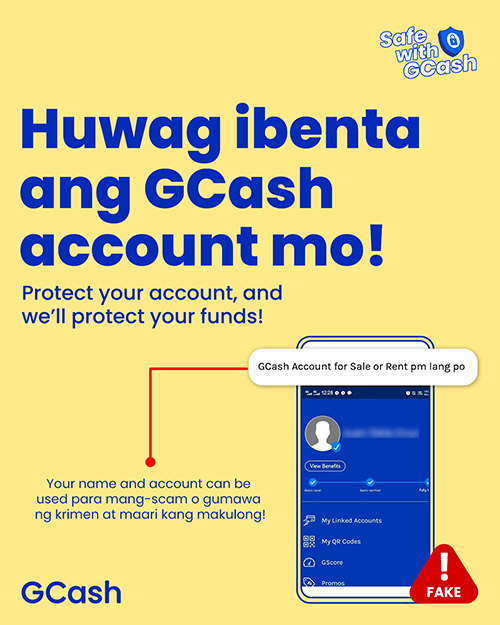 GCash Cautions Users Against Selling Accounts As 'Money Mules'