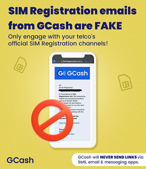 Gcash Issues Warning Anew Vs Fake Sim Card Registration Links