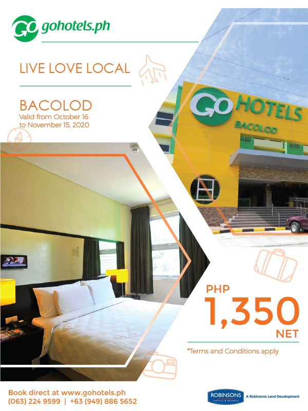 Go Hotels Bacolod Celebrates Anniversary Month; Reopens For Local Guests