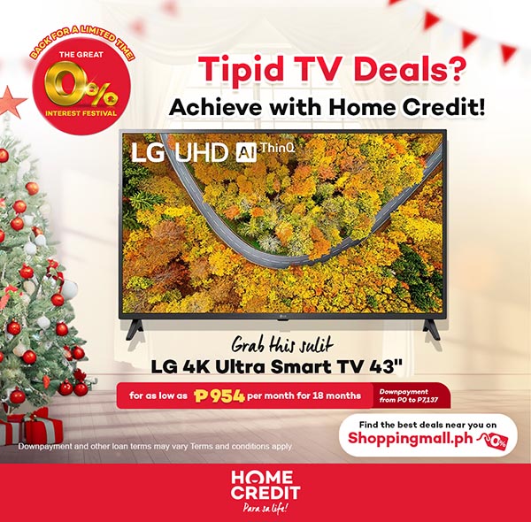 Discover The Best Smart TVs This Christmas Season Via Home Credit
