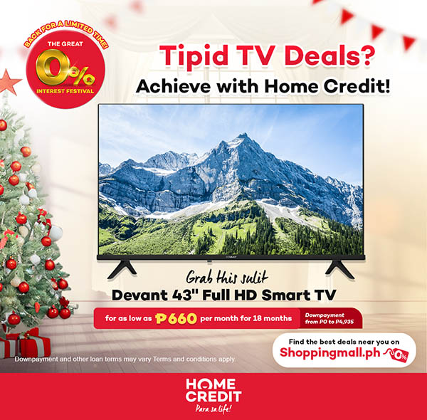 Discover The Best Smart TVs This Christmas Season Via Home Credit