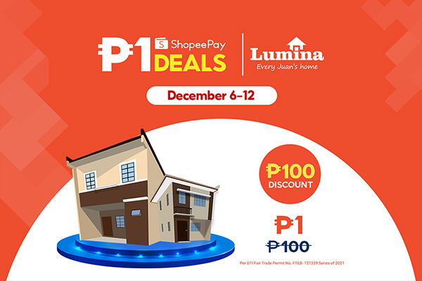 Get P100 Discount Vouchers On Your Lumina Transactions For Only P1 On Shopee