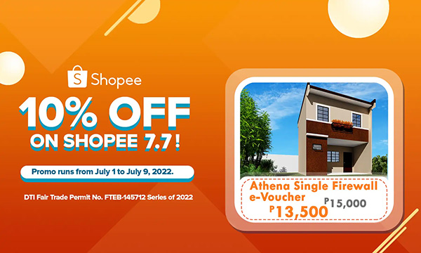 Lumina Homes' 10% Off Reservation Fees Continues At Shopee 7.7 Mid-Year Sale