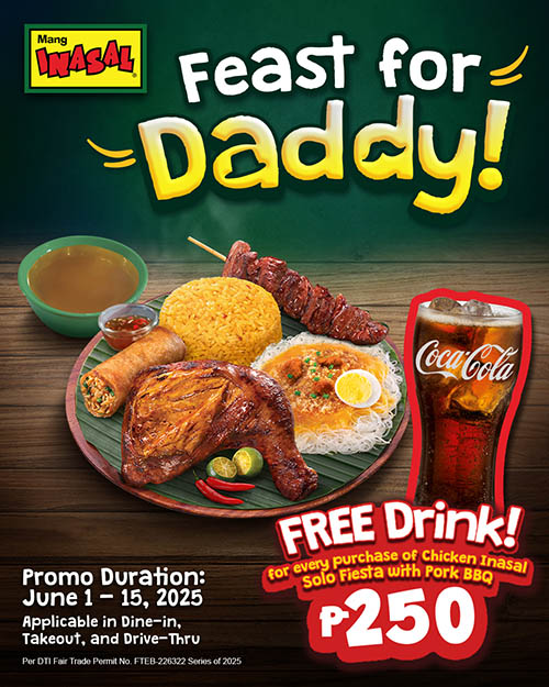 Mang Inasal Celebrates Father's Day With Special Promos This June