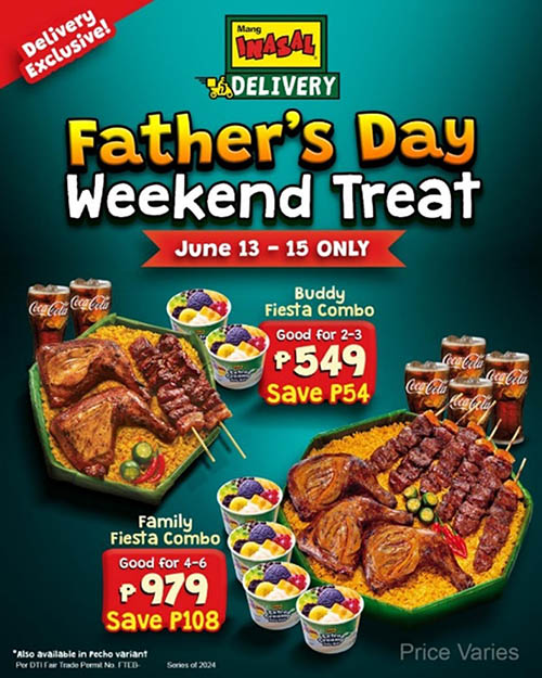 Mang Inasal Celebrates Father's Day With Special Promos This June