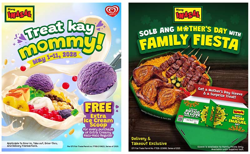 Mang Inasal Makes Mother’s Day Extra Sweet With 