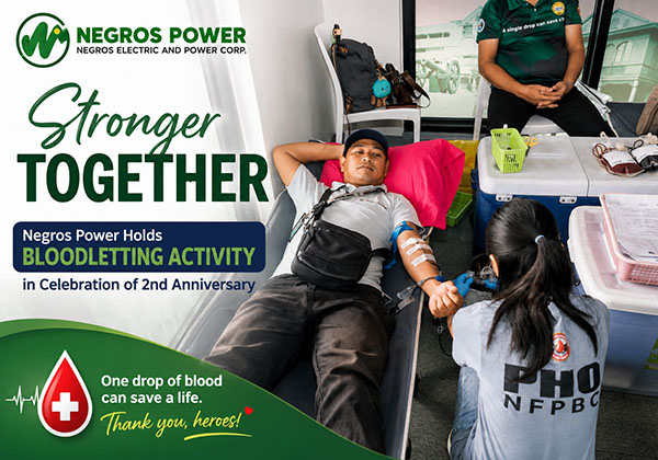 Negros Power Marks 2nd Anniversary With Bloodletting Drive For Community