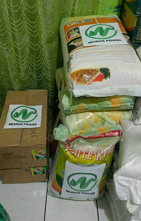 Negros Power Extends Relief Assistance To Fire Victims In Barangay 10