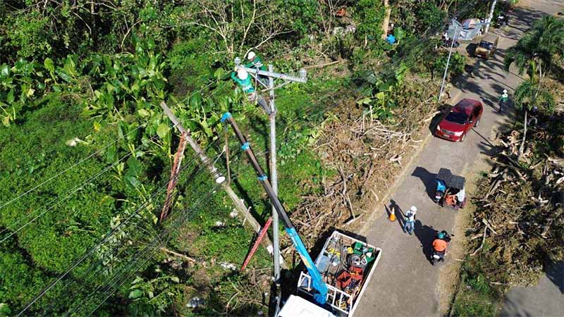 Negros Power Earns Praise For Tireless Restoration Efforts Following Typhoon Tino