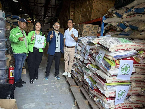 Negros Power Extends Relief Support With Rice Donation For Typhoon Tino Survivors