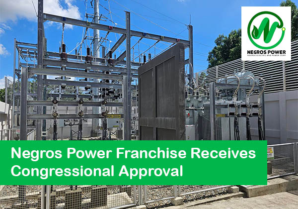Negros Power Franchise Receives Congressional Approval