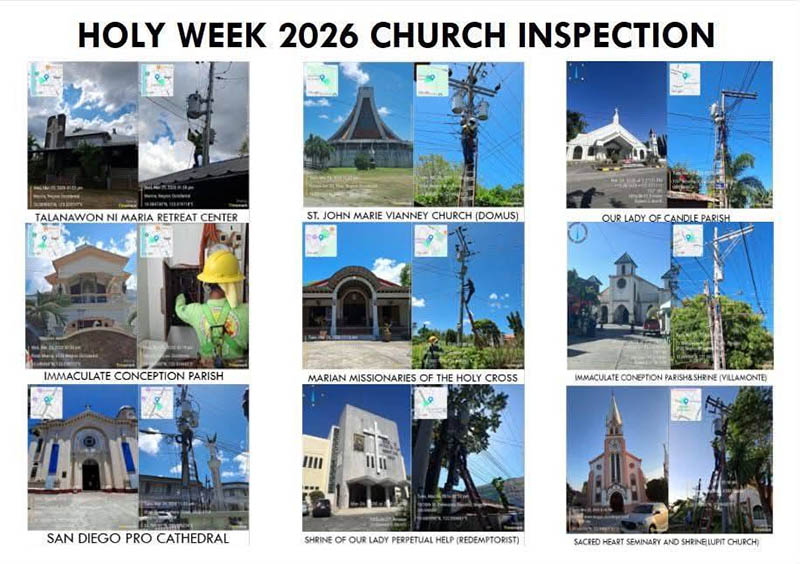 Negros Power Completes 100% Safety Inspections Of Churches Ahead Of Holy Week 2026