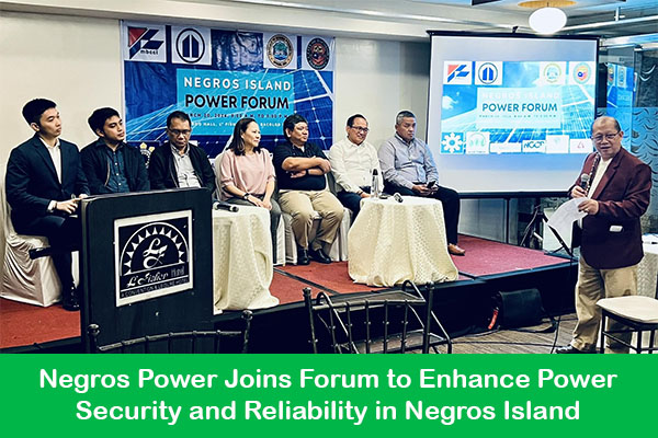 Empowering Negros Island: Insights From The Negros Electric Power Forum