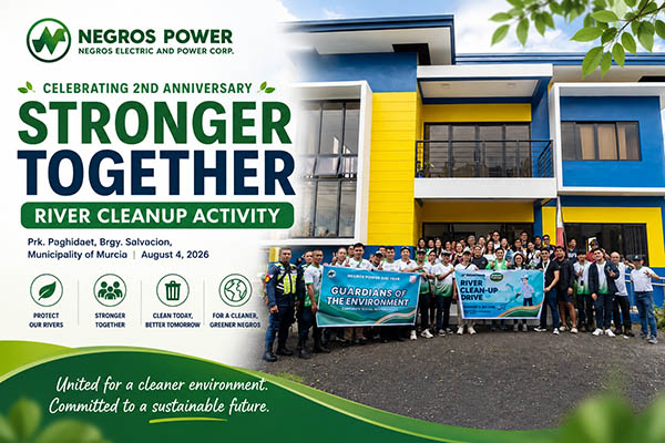 Negros Power Marks 2nd Anniversary With River Cleanup In Murcia