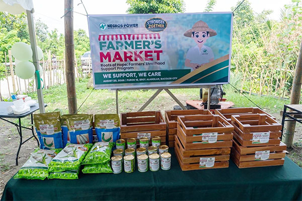 Negros Power Supports Local Farmers Through Livelihood Assistance Program