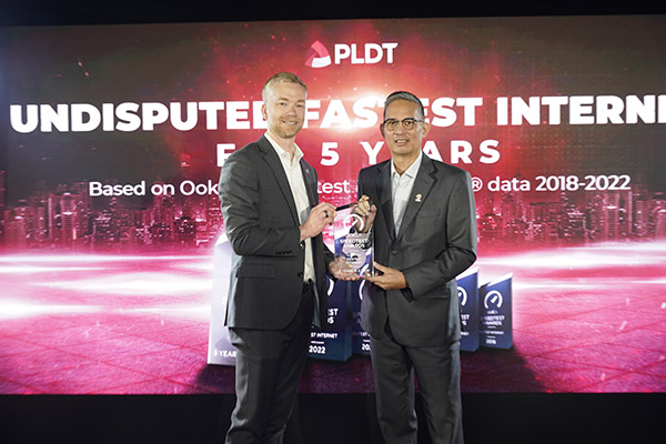 PLDT Undisputed As Fastest Internet Service Provider For Five Straight Years