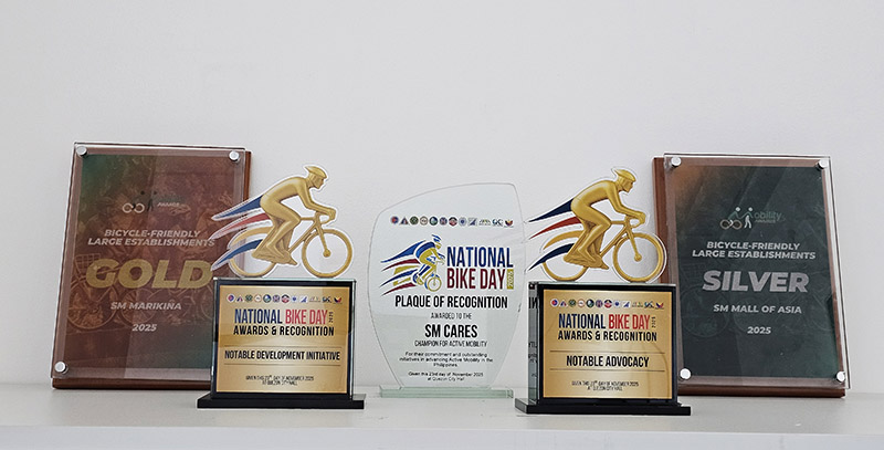 Pursuit Of A More Biker-Inclusive SM Yields Record-Breaking 36 Wins From DOTr, Mobility Awards