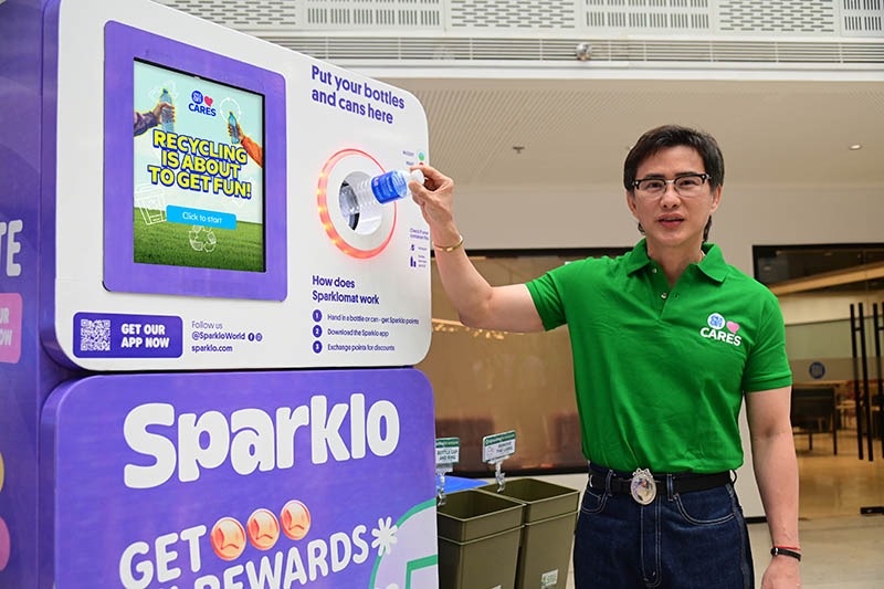 SM Introduces Sparklo Reverse Vending Machines To The Philippines For The First Time Ever