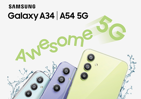 The Samsung Galaxy A54 5G and Galaxy A34 5G: Awesome Experiences for All –  Samsung Newsroom Malaysia