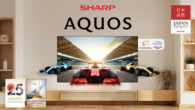Sharp Introduces The Perfect Combination For Home Entertainment With New AQUOS 4K TV And The Arena Speaker