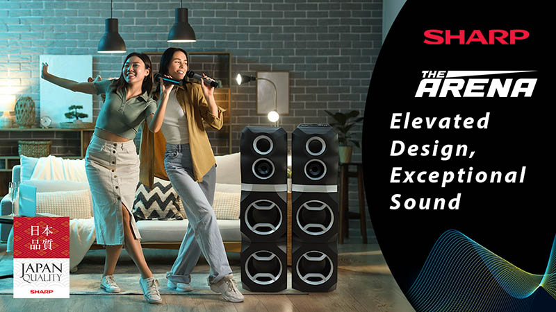 Sharp Introduces The Perfect Combination For Home Entertainment With New AQUOS 4K TV And The Arena Speaker