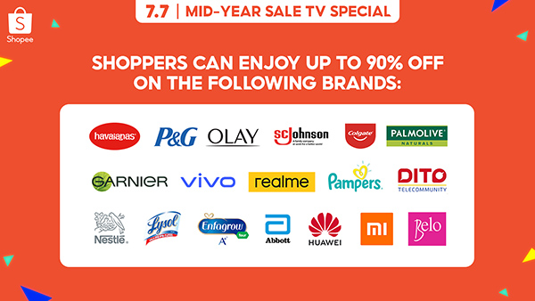 Shopee 7.7 Mid-Year Sale TV Special