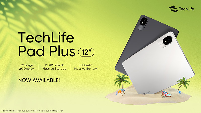 Experience Cool Tech All Summer With The Brand New TechLife Pad Plus 12