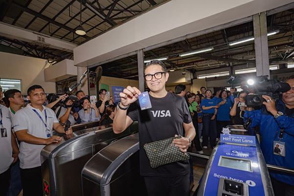 Visa Powers Tap-To-Pay On MRT-3 for 350,000+ Daily Commuters With DOTr, GCash