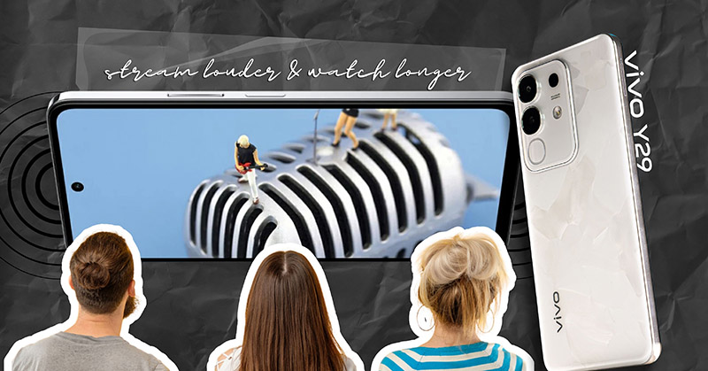 Stream Louder, Watch Longer With Vivo Y29