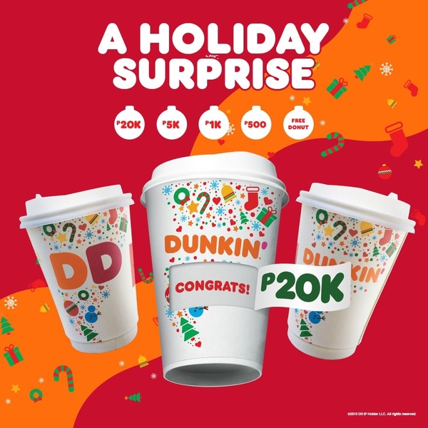 Dunkin' Donuts Aguinaldo In Every Cup
