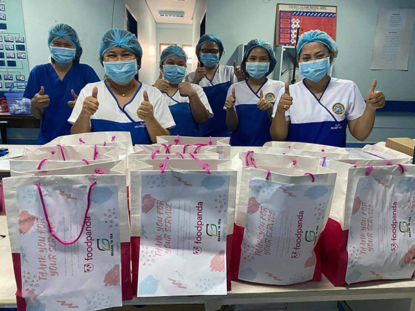 Foodpanda Gives Back To Frontline Healthcare Workers