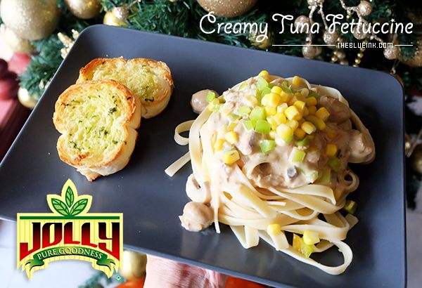 A Simple Pasta Dish For Christmas - Creamy Tuna Fettuccine