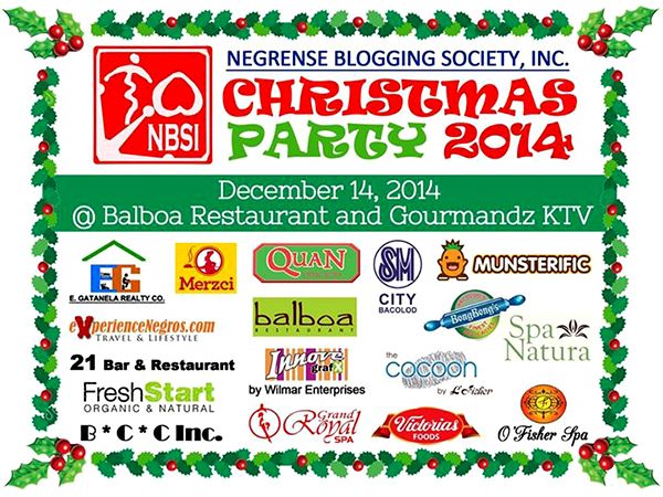 Negrense Blogging Society, Inc. (NBSI) Christmas Party 2014