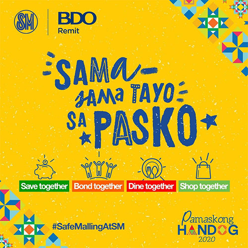 BDO, SM To Hold First Virtual ‘Pamaskong Handog 2020 On Dec 13' In Honor Of Overseas Filipinos