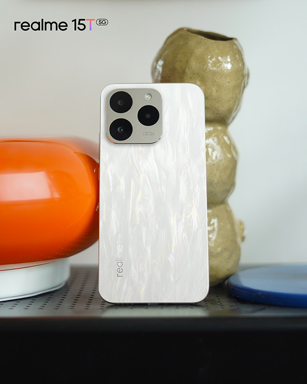 Realme 15T 5G Empowers Young Go-Getters To Live More, Charge Less