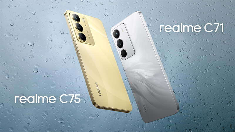Stay Connected And Prepared This Rainy Season With The Realme C71 And C75