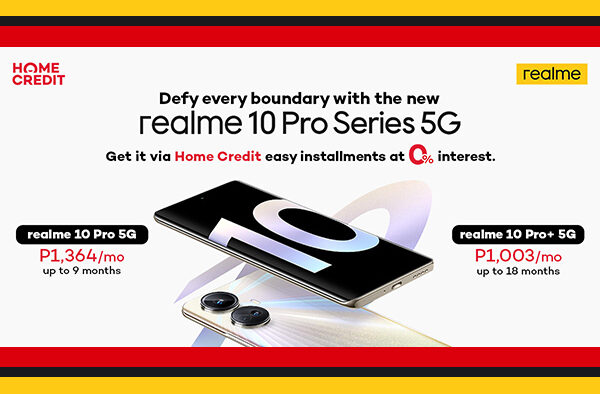 Conquer Life Like A Pro With New realme 10 Pro Series 5G, Available Through Home Credit At 0% Interest