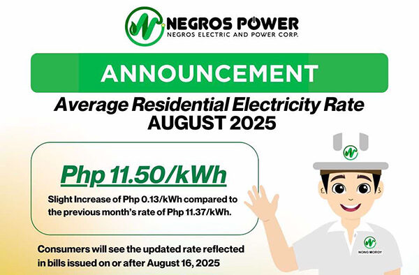 Negros Power Keeps Rate Increase Minimal Amid Rising Generation Costs