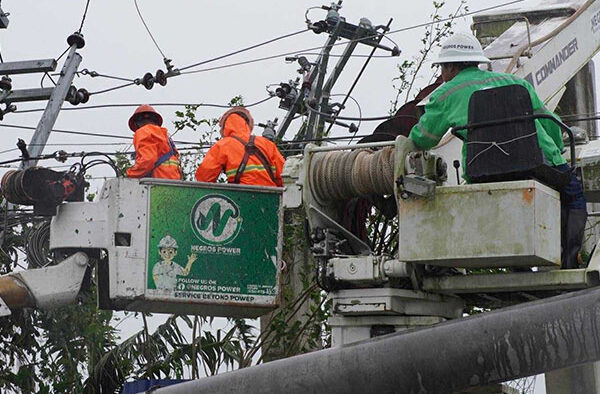 Negros Power Races To Restore Electricity Across Central Negros After Super Typhoon Tino