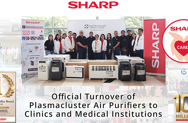 Sharp Philippines Successfully Completes CSR Initiative Supporting Clinics And Medical Institutions