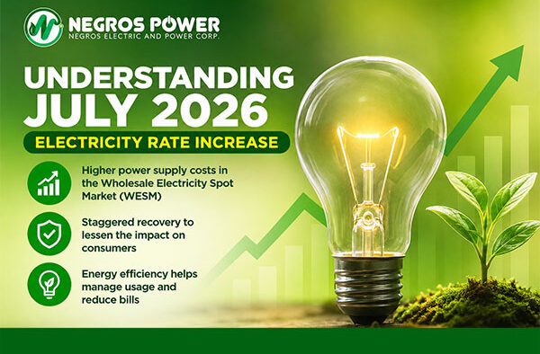 Negros Power Explains July 2026 Electricity Rate Adjustment And Measures To Ease Consumer Impact